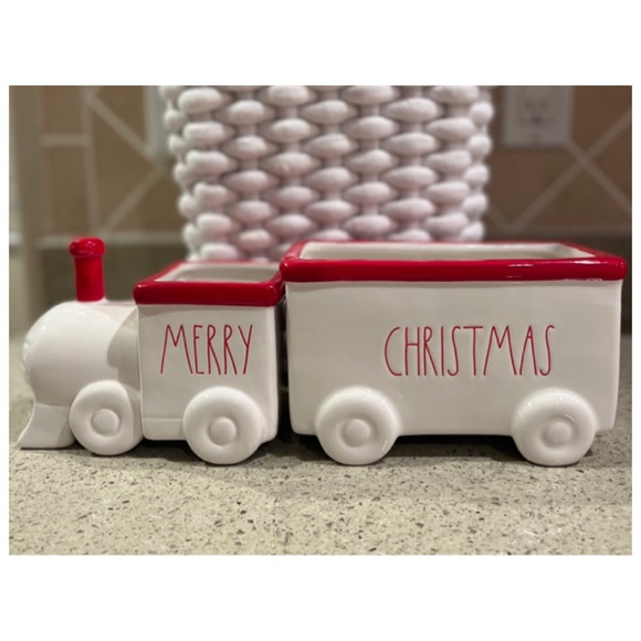 NEW Rae Dunn Merry Christmas Train Home Holiday Decor 🚂 - Picture 2 of 4